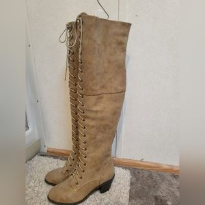 Over the knee fashion boots
